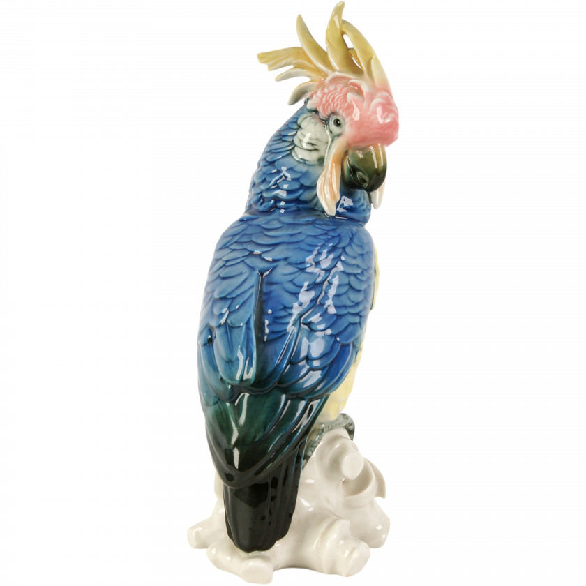 Porcelain figure "Parrot"