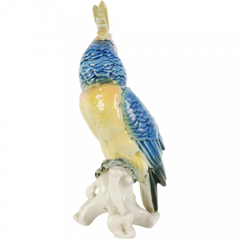 Porcelain figure "Parrot"