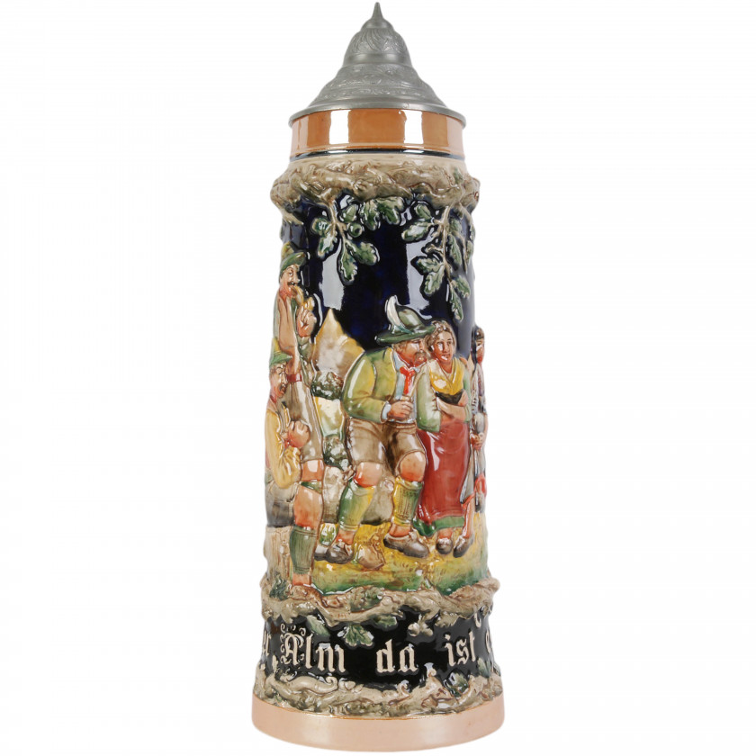 Beer stein "Woodcutters and Herdswomen"