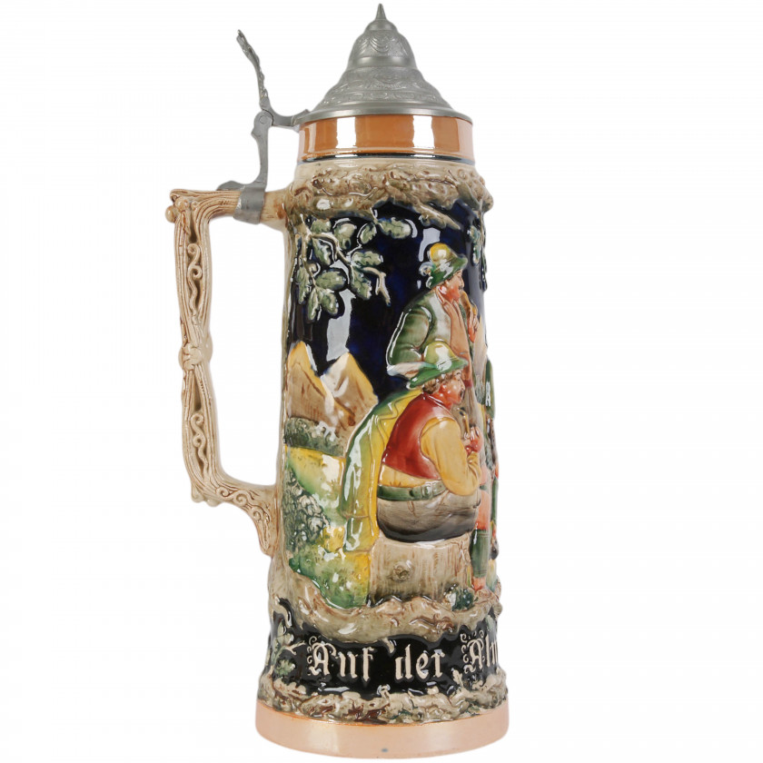 Beer stein "Woodcutters and Herdswomen"