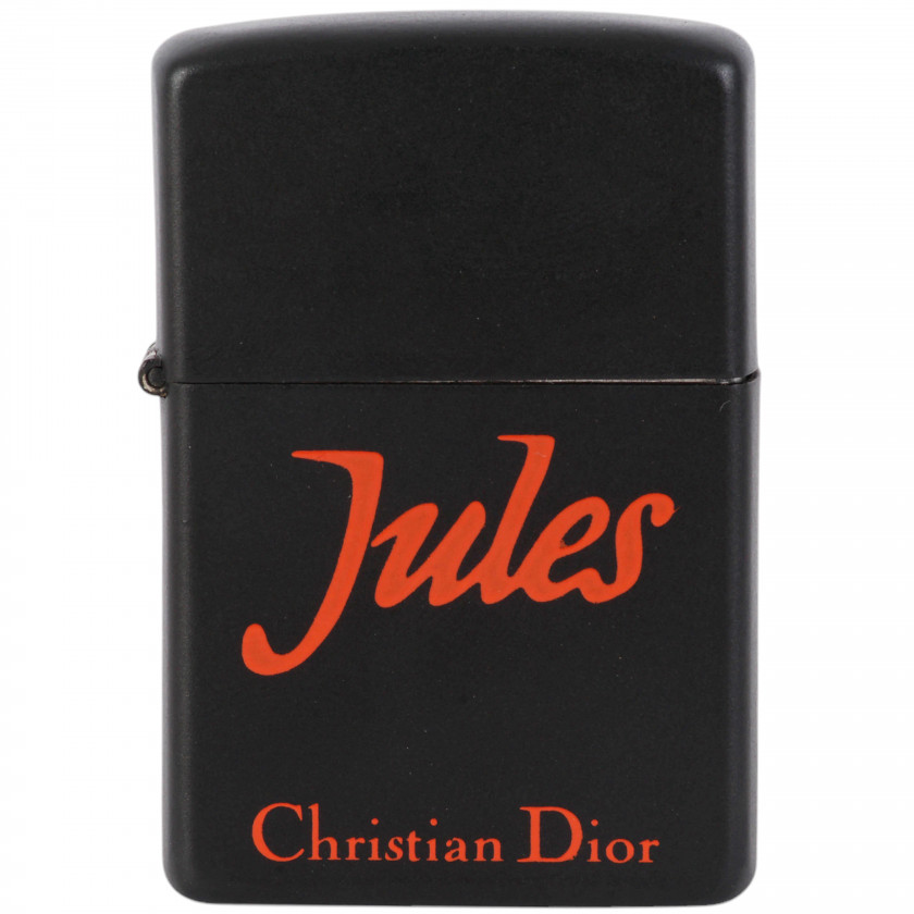 Lighter "Zippo Jules Christian Dior, Black Matte"