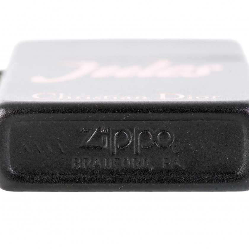 Lighter "Zippo Jules Christian Dior, Black Matte"