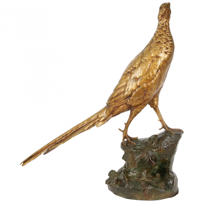Bronze sculpture "Pheasant"