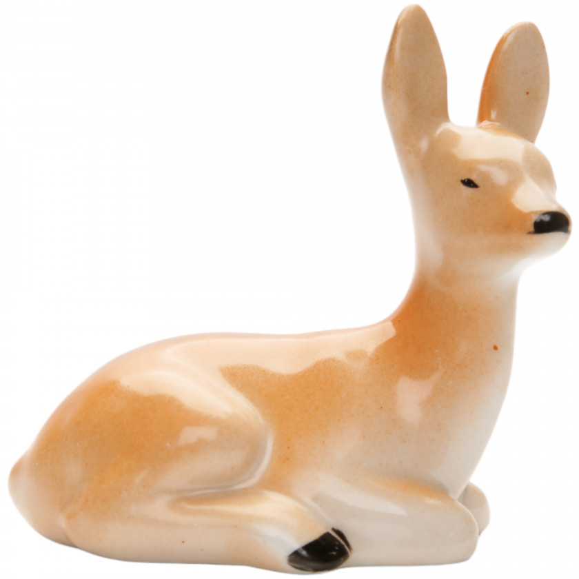 Porcelain figure "Roe deer"
