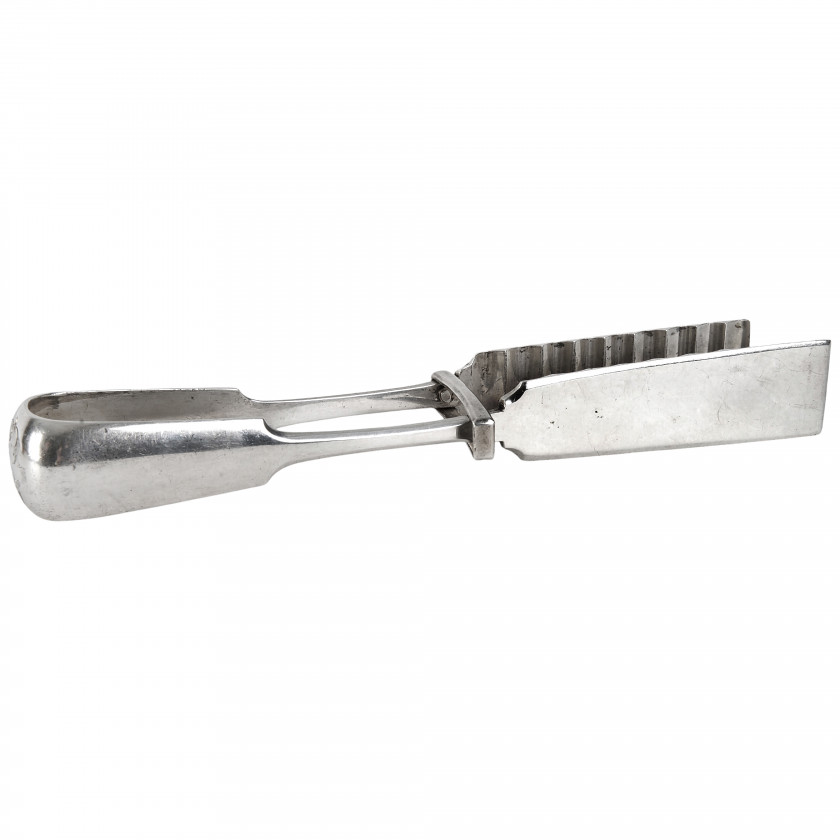 Silver asparagus-tongs