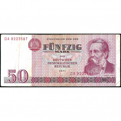 50 Markas, Vācija (Demokrātiskā Republika), 1...