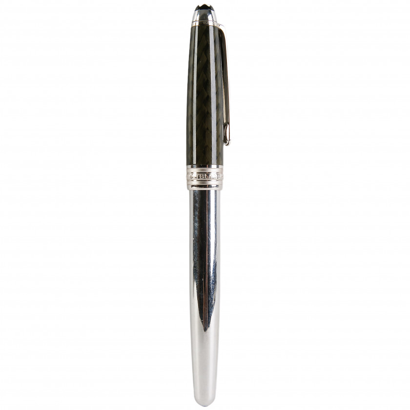 Pen "Montblanc Meisterstuck Carbon Steel Fountain Pen"