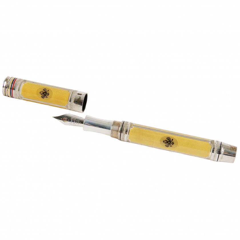 Silver Pen "Conway Stewart Romanoff Fountain Pen"