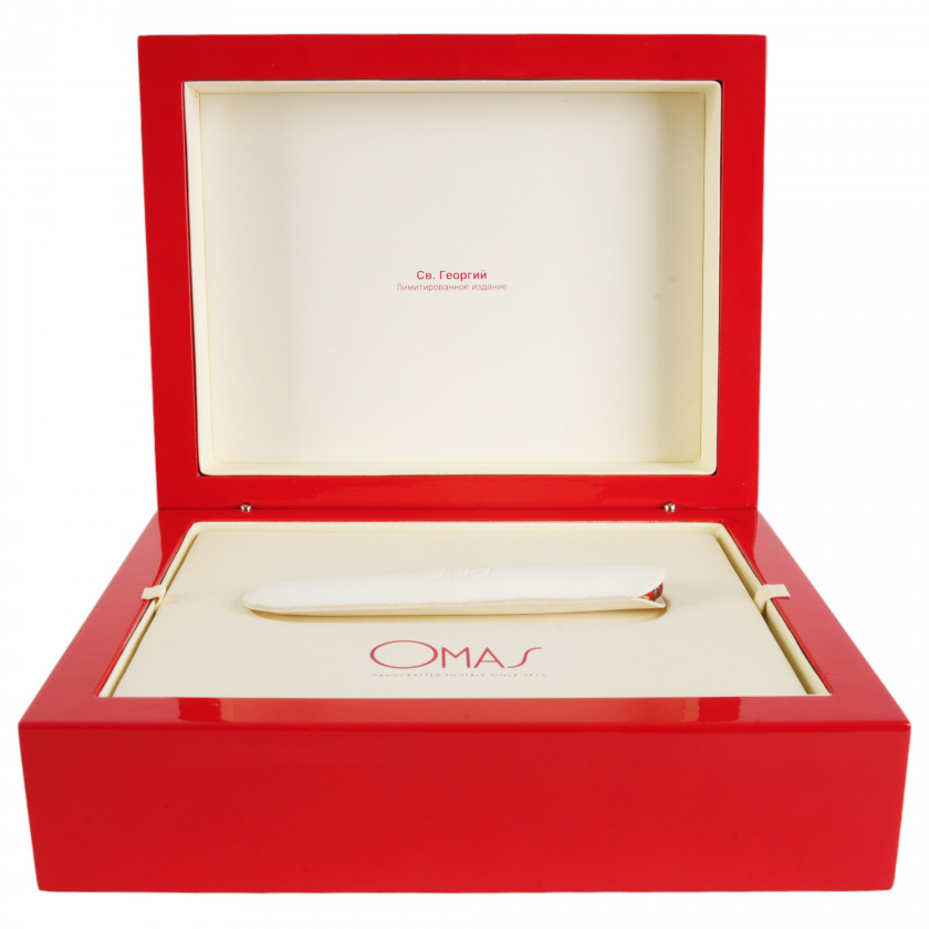 Silver Pen "Omas St. George Limited Edition Fountain Pen"