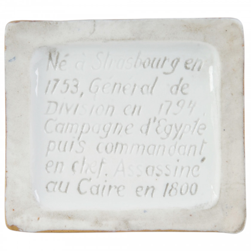 Porcelain figure "Kleber"