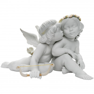 Porcelain figure "Eros and Psyche"