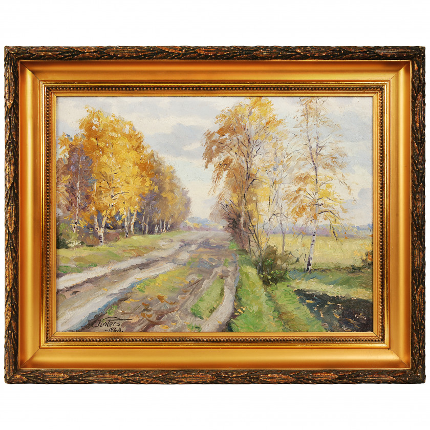 Painting "Autumn Landscape"