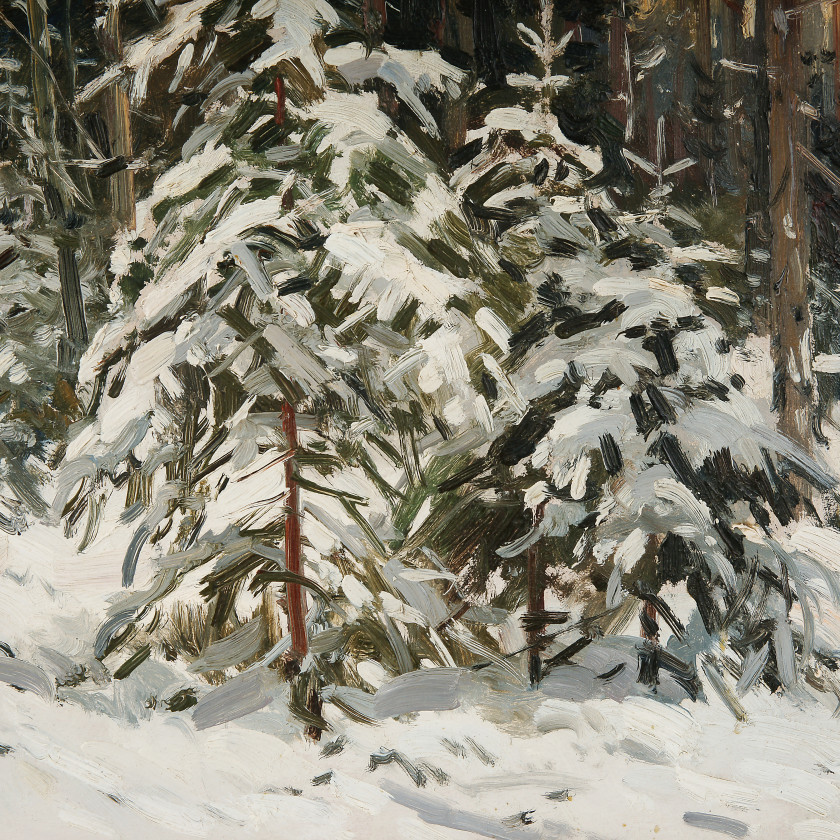 Painting "Forest Landscape"
