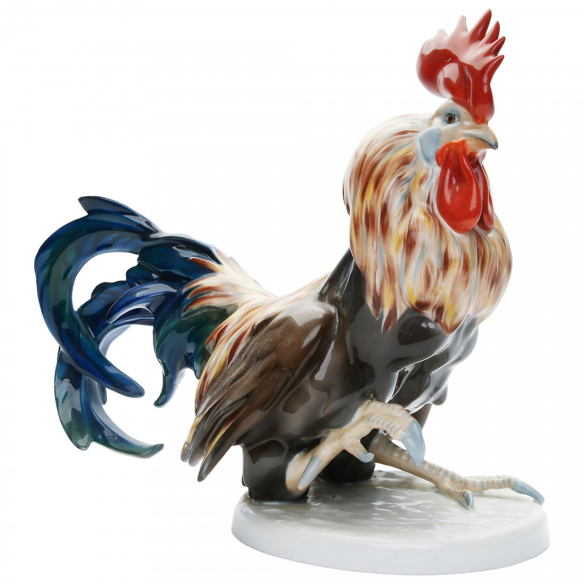 Porcelain figure "Rooster"