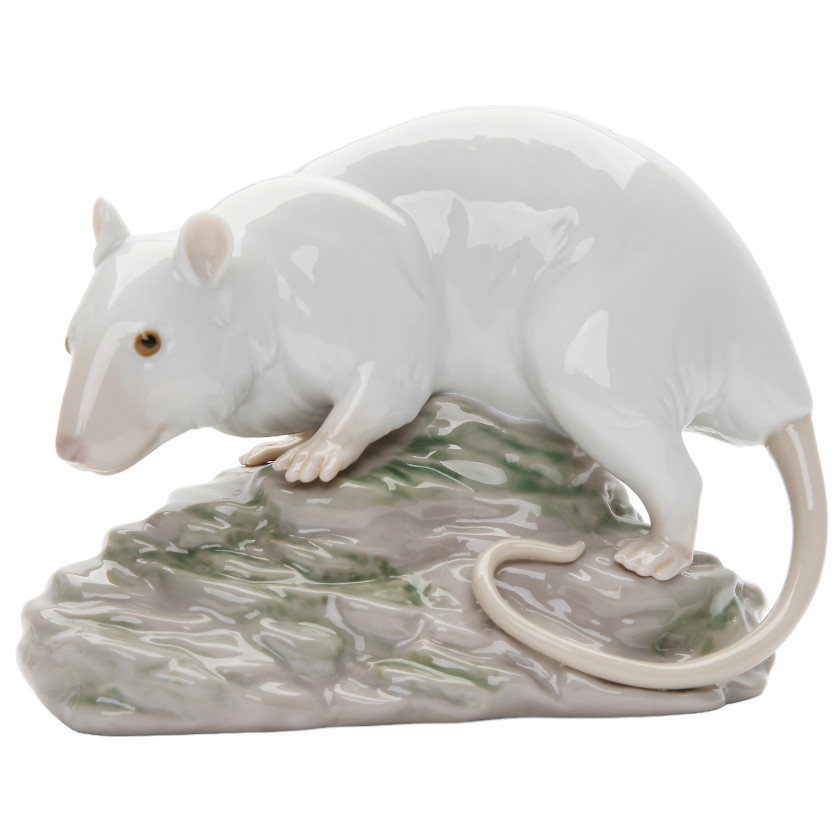 Фарфоровая фигура "Китайская зодиакальная коллекция, Крыса"