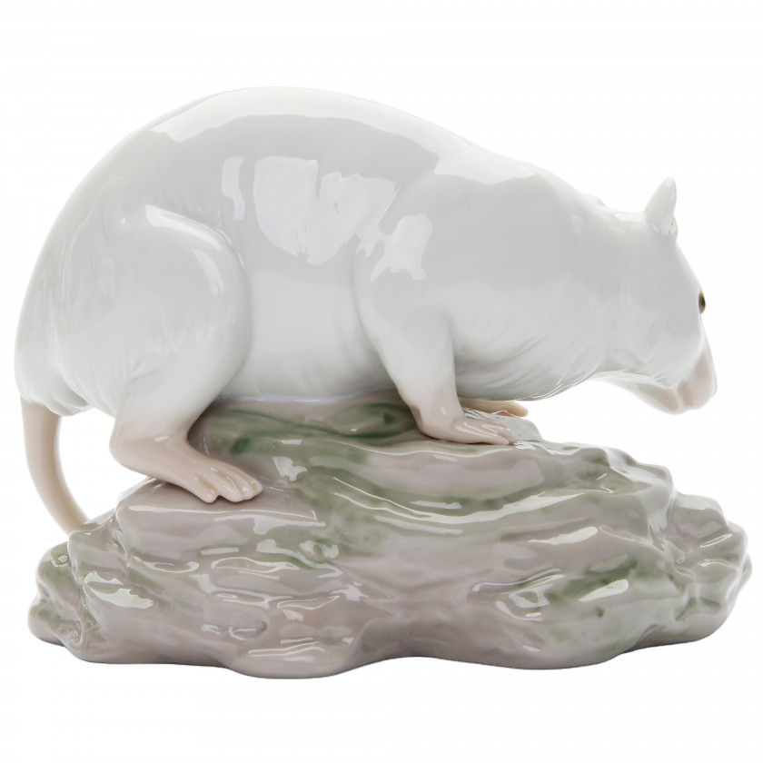 Porcelain figure "Chinese Zodiac Collection, Rat"
