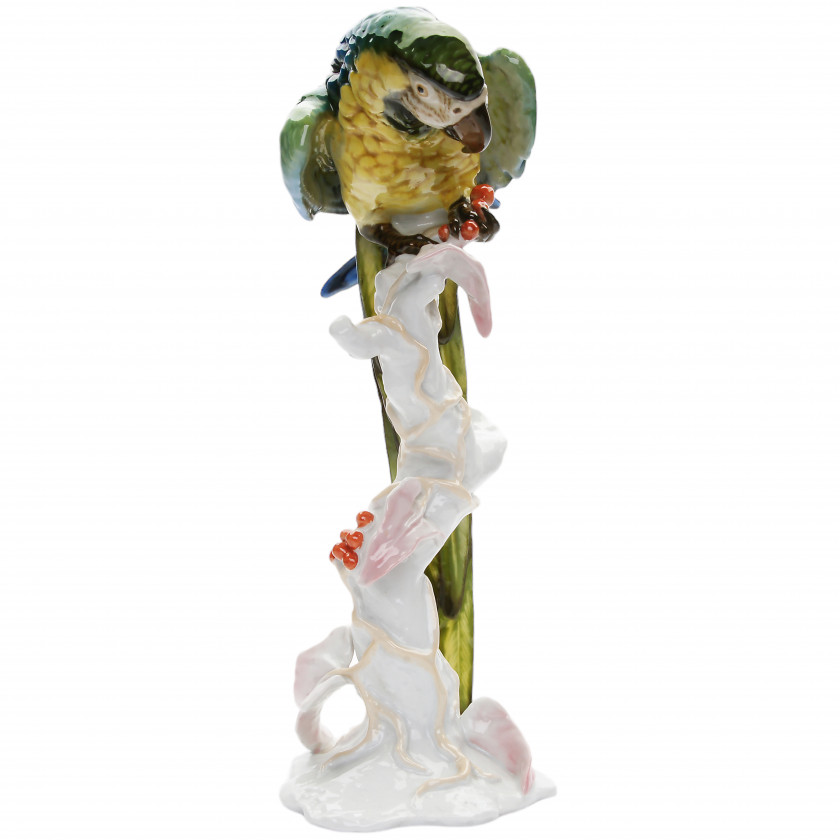Porcelāna figūra "Papagailis - Ara"
