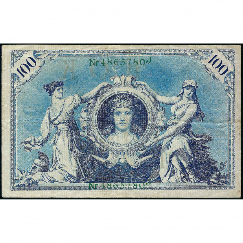 100 Mark, Germany, 1908 (VF), Pick 34