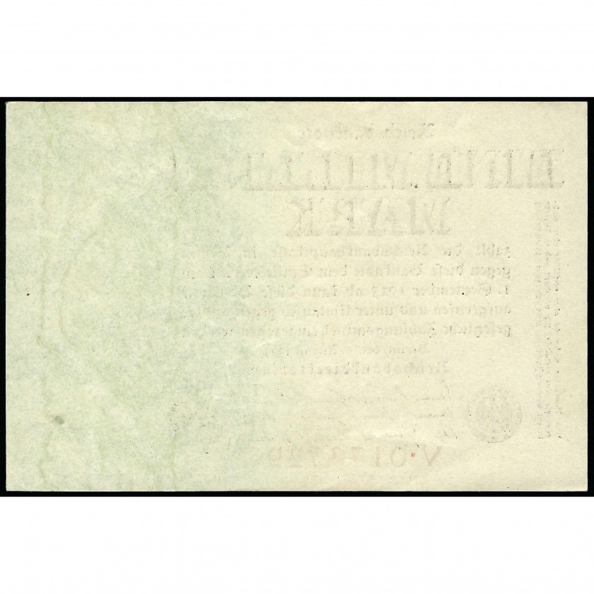 1 Миллион Марок, Германия, 1923 (UNC), Pick 101