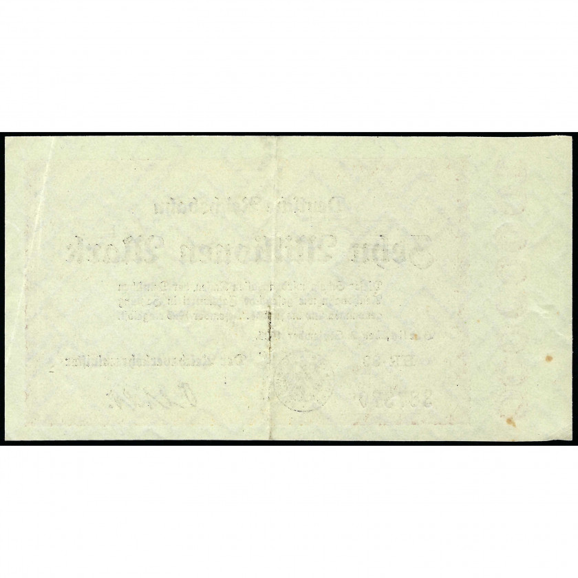 Нотгельд, 10 Миллионов Марок, Германия – Берлин, Германские железные дороги, 1923 (XF), Pick S1014