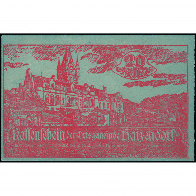 Нотгельд, 20 Геллеров, Австрия - Муниципалите...