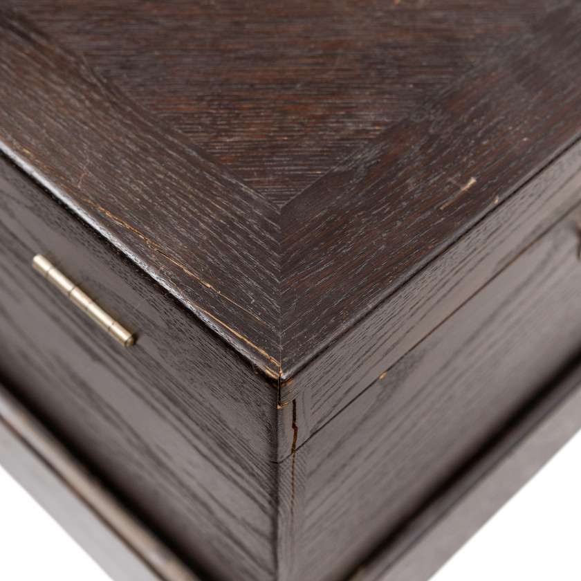 Silver flatware set for 12 persons