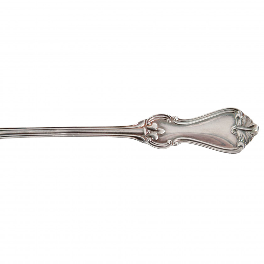 Серебряная ложка для соуса