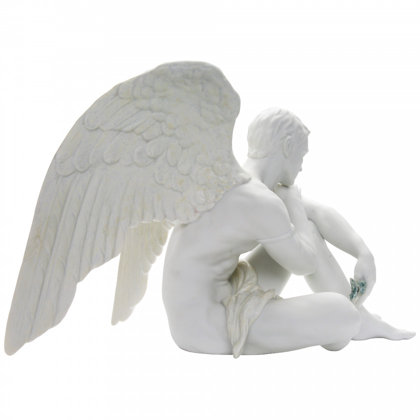 Porcelain figure "Protective Angel"