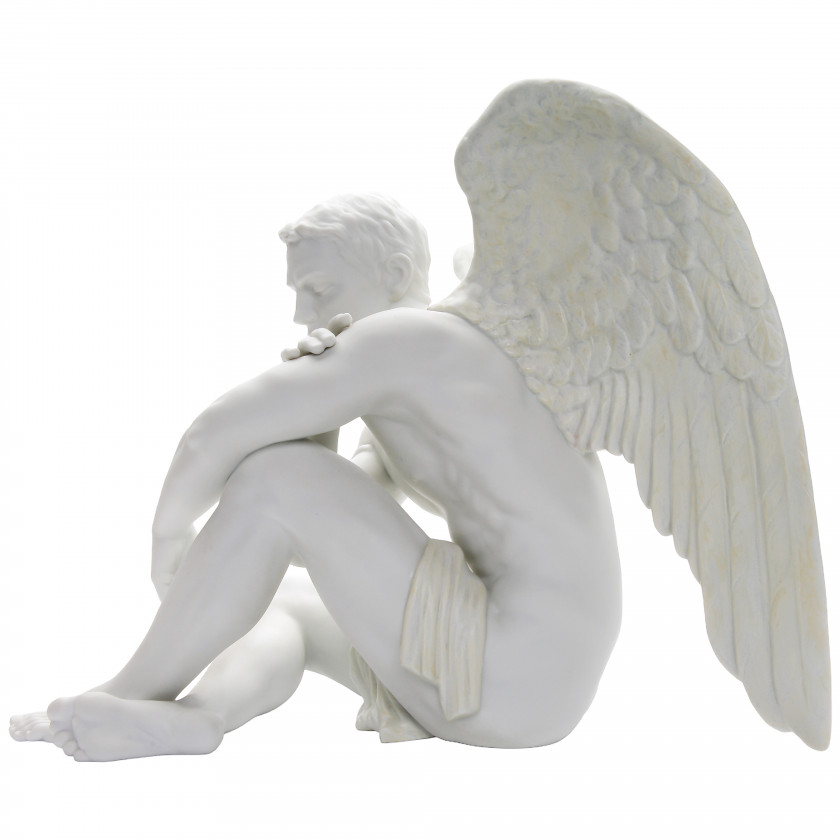 Porcelain figure "Protective Angel"