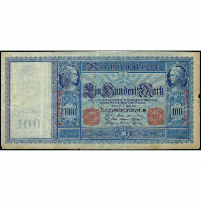 100 Марок, Германия, 1910 (VG), Pick 42