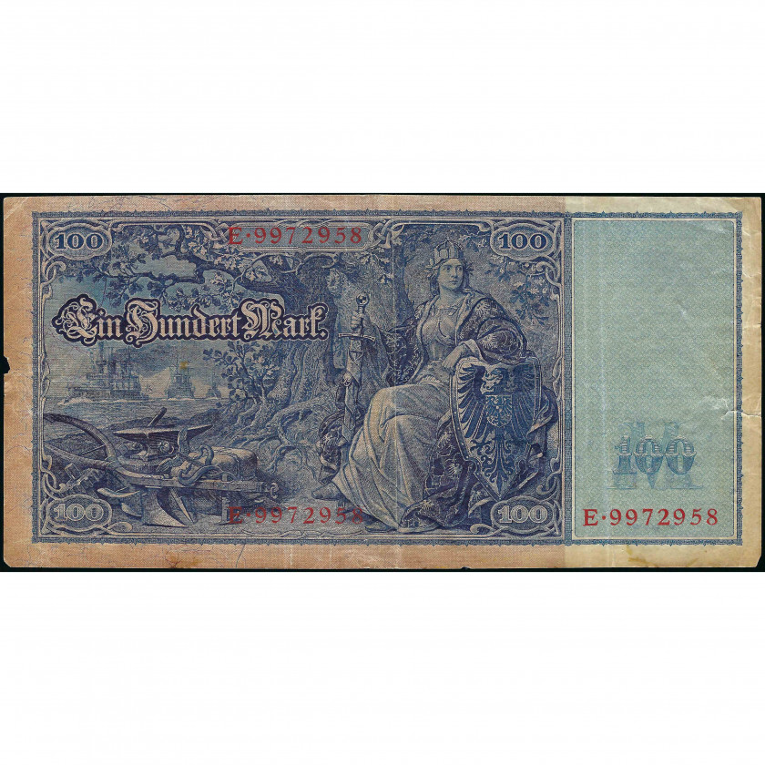 100 Марок, Германия, 1910 (VG), Pick 42