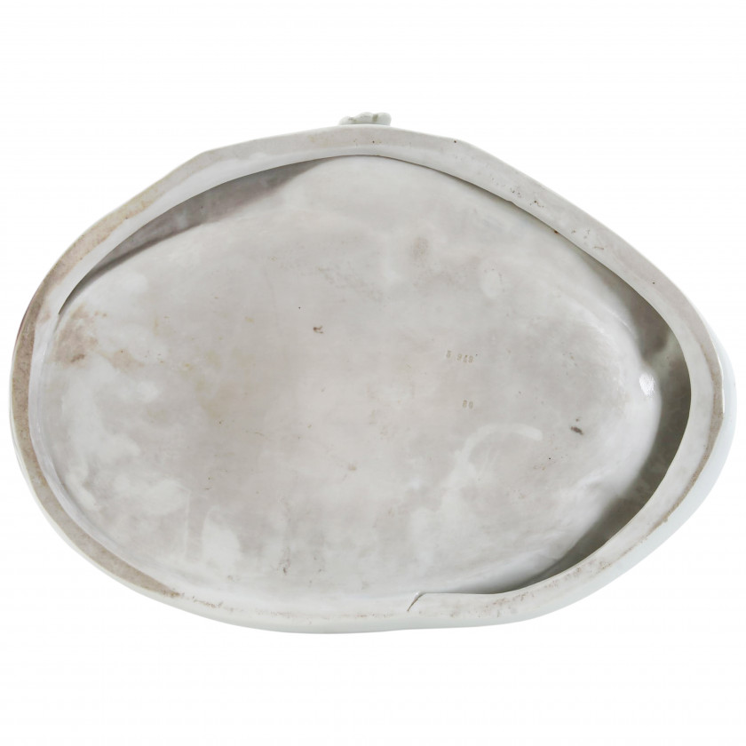 Фарфоровая чаша "Два белых медведя"