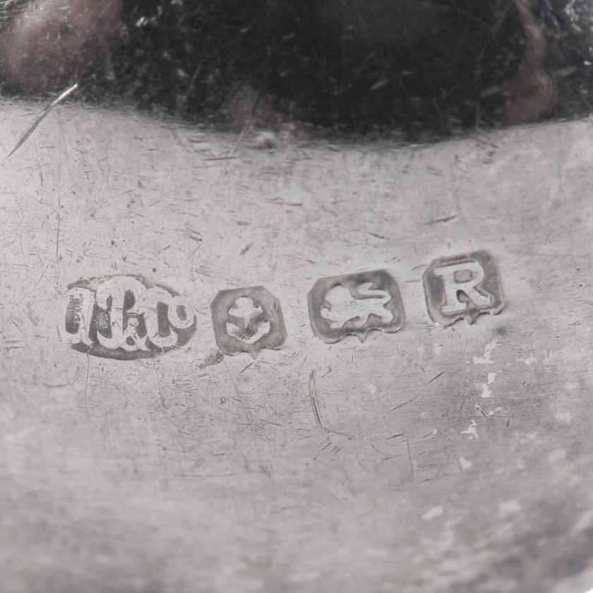 Набор серебряных кофейных ложек, 6 шт.