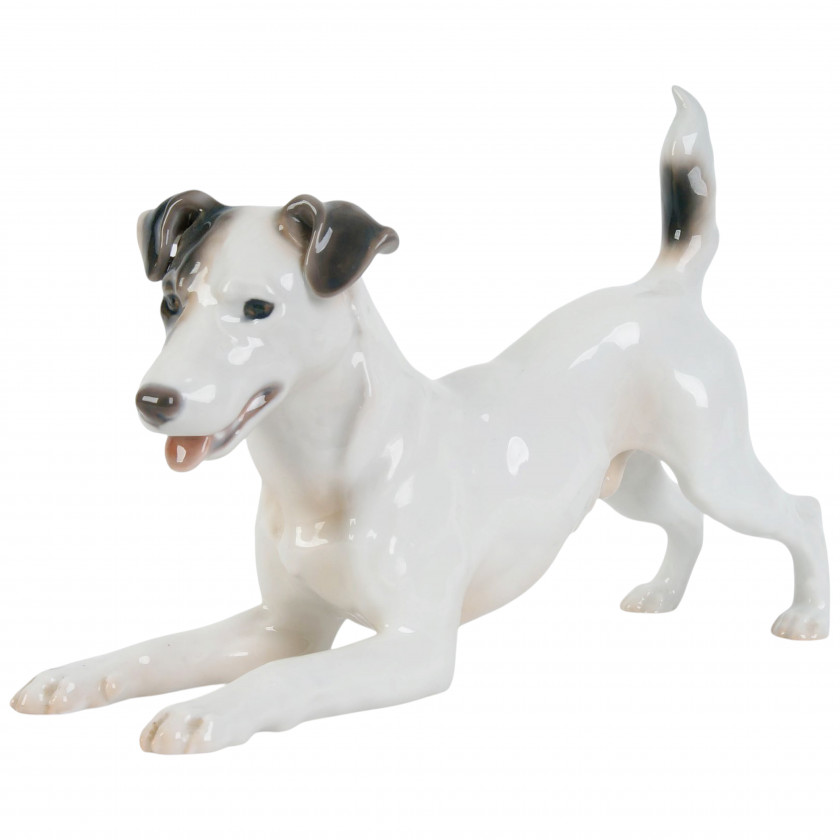 Фарфоровая фигура "Джек Рассел Терьер"