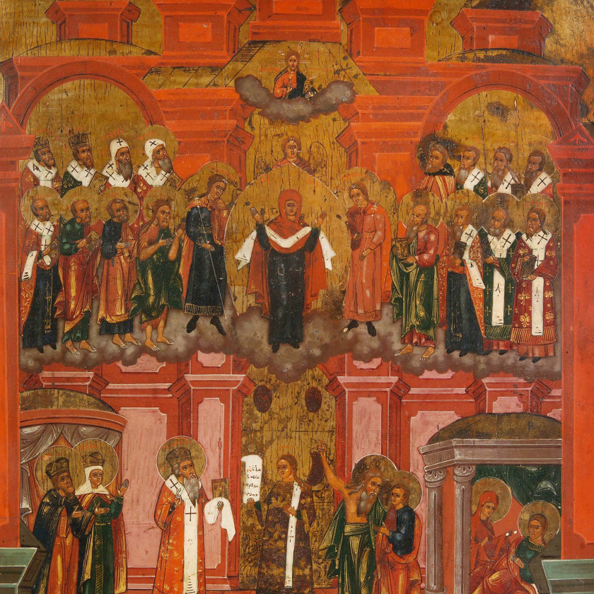 Икона "Покров Пресвятой Богородицы"