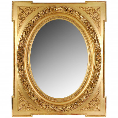 Oval mirror