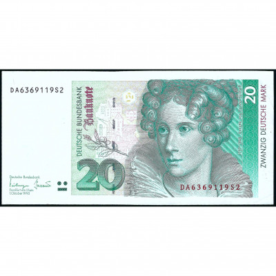 20 Deutsche Mark, Germany (Federal Republic)...