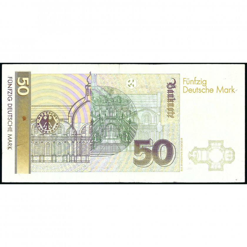 50 Deutsche Mark, Germany (Federal Republic), 1993 (VF), Pick 40c