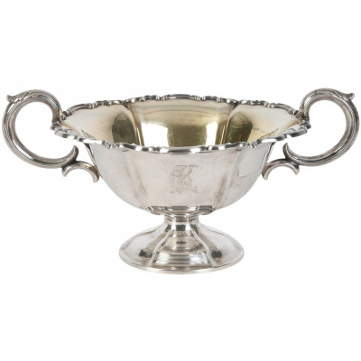 Silver candy bowl