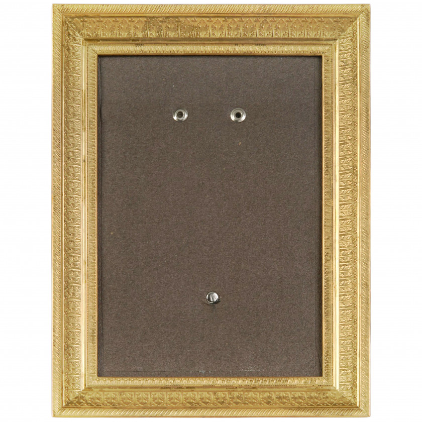 Бронзовая фоторамка