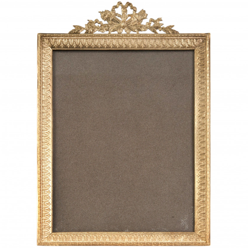 Bronze photo frame