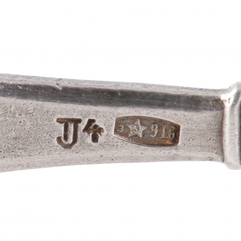 Sudraba tējas karote