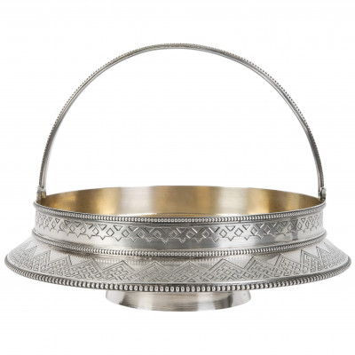 Серебряная конфетница