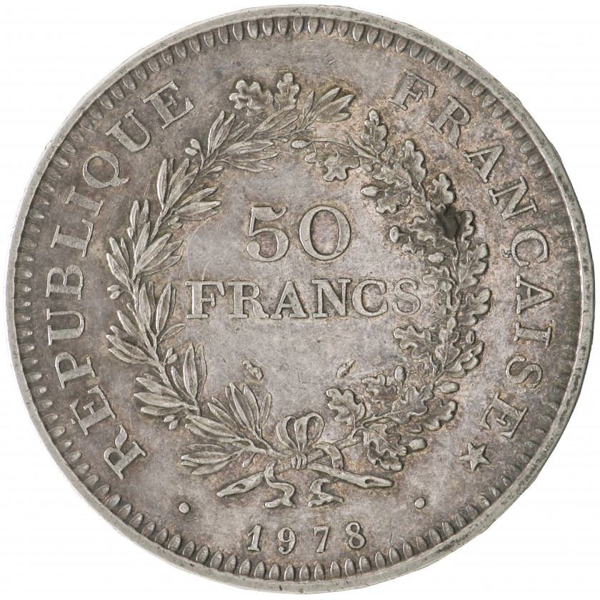 50 Francs 1978, France (VF), KM 941.1