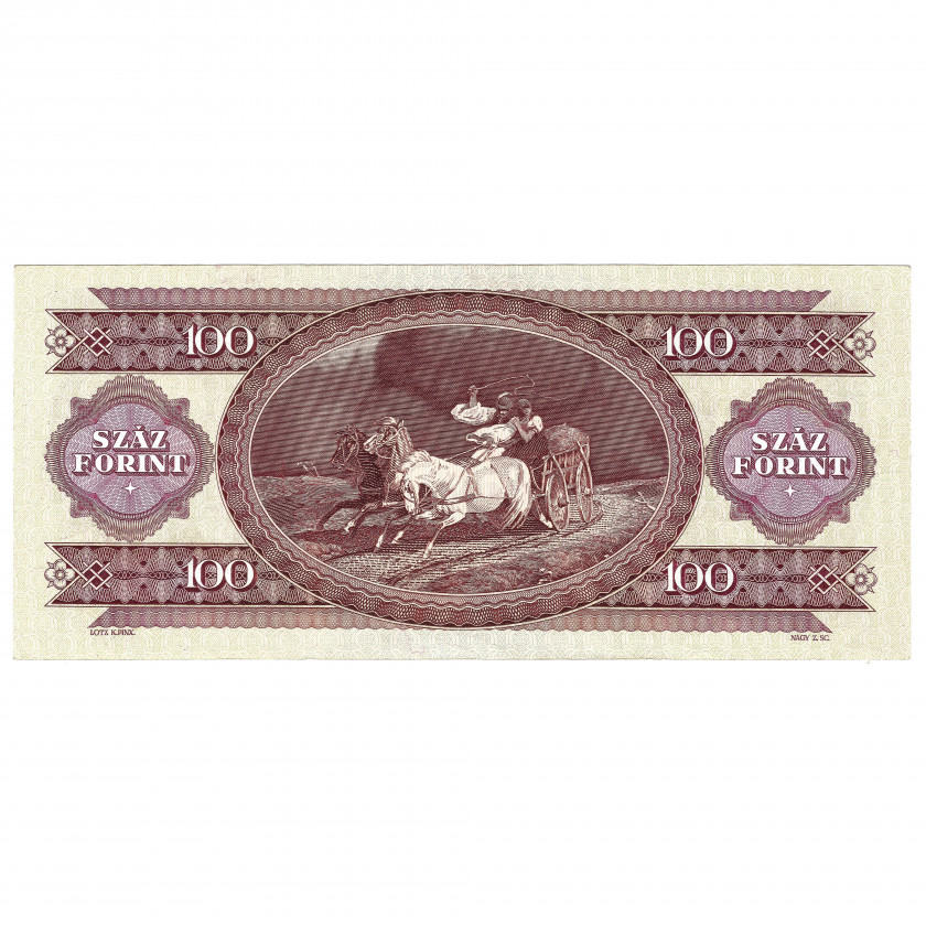 100 forintu, Ungārija, 1989 (UNC)