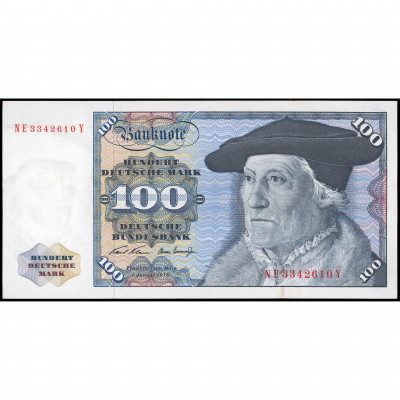 100 Vācu Markas, Vācija (Federatīvā Republika...