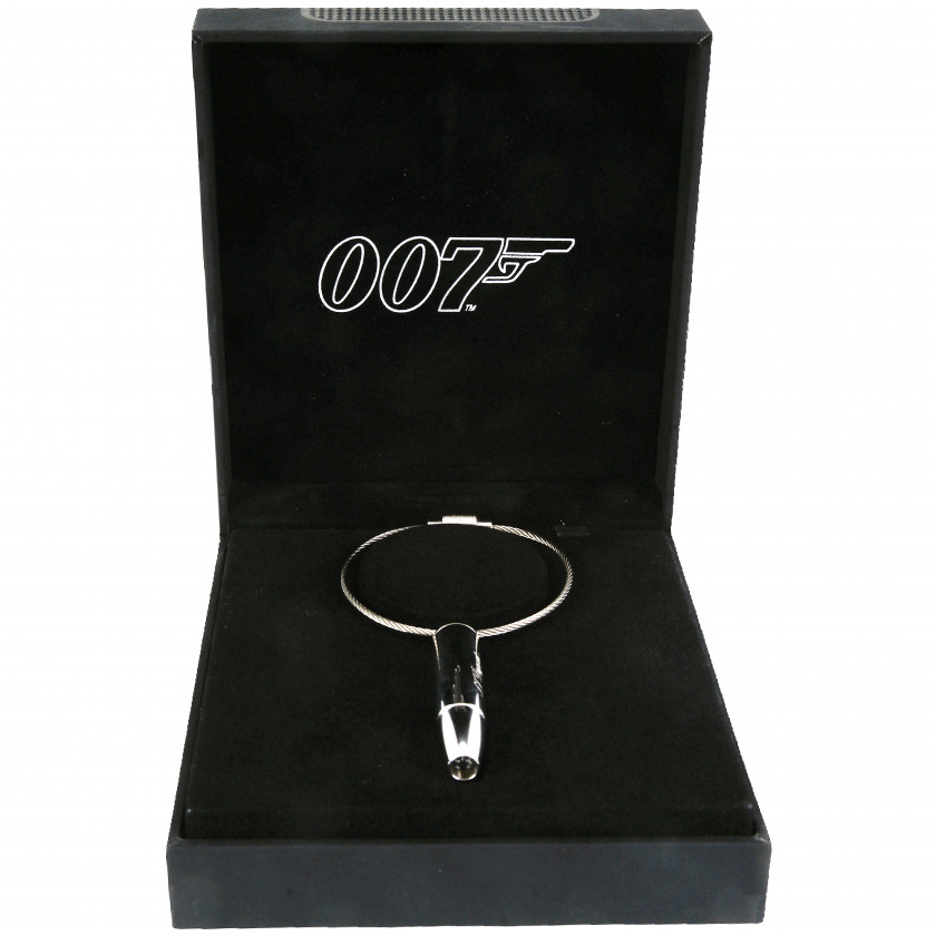 Key ring with flashlight "S.T. DuPont Paris Limited Edition 007 James Bond"