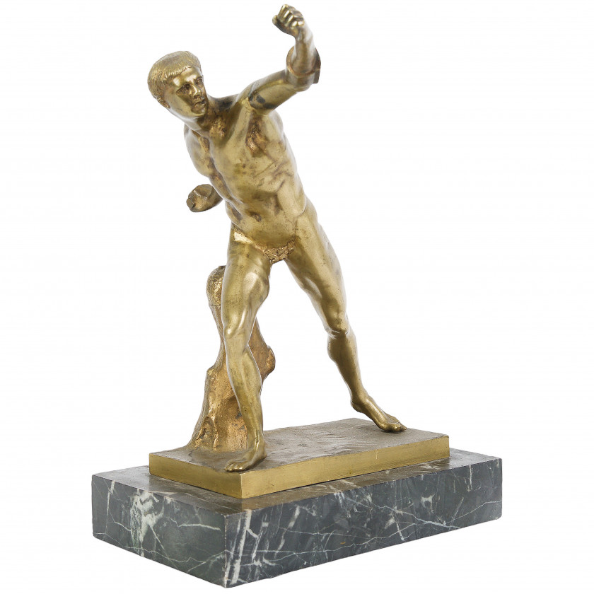 Bronzas skulptūra "Borģēzes gladiators"
