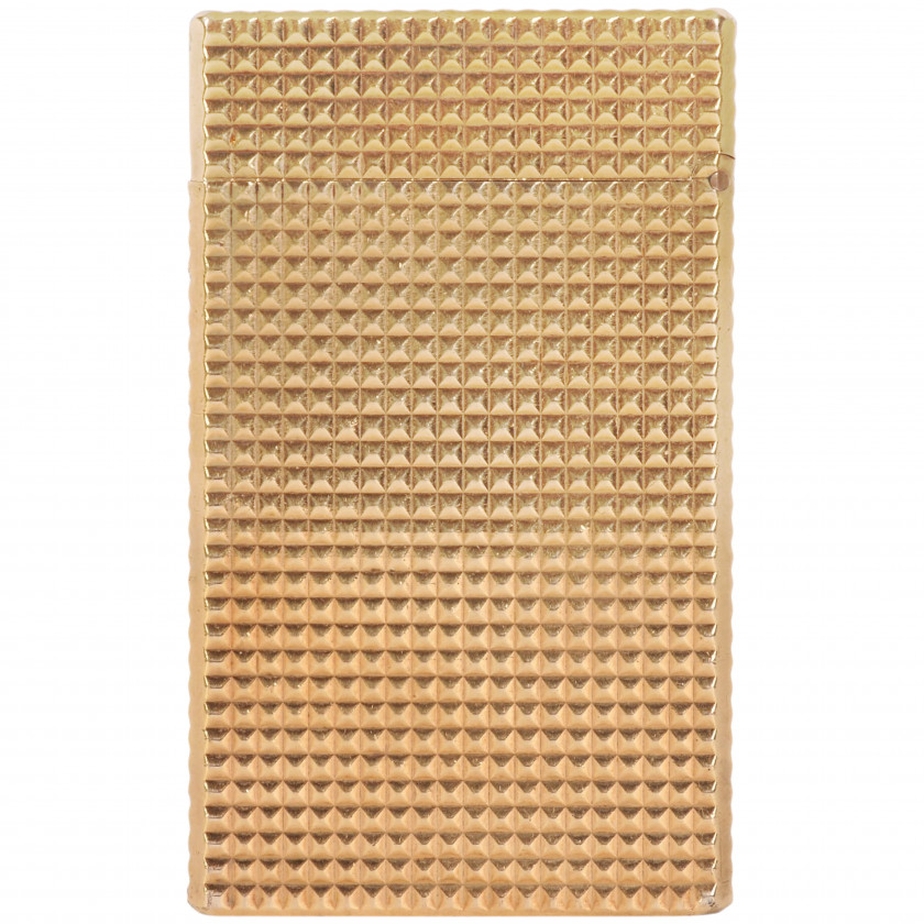 Зажигалка "S.T. DuPont Ligne 1 BR Regular, Gold plated diamond heads"