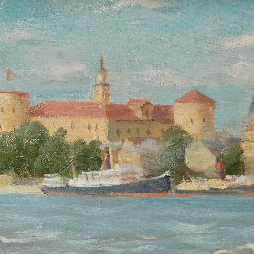 Painting "Panorama of Riga"